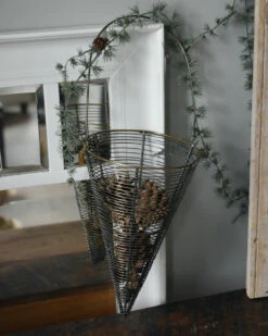 Antiek Look Draadmand Horizontaal Met Hengsel, IB Laursen 14 Antiek Look Draadmand Horizontaal Met Hengsel, IB Laursen -Woondecoratie antiek look draadmand horizontaal met hengsel ib laursen 4