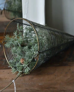 Antiek Look Draadmand Horizontaal Met Hengsel, IB Laursen 15 Antiek Look Draadmand Horizontaal Met Hengsel, IB Laursen -Woondecoratie antiek look draadmand horizontaal met hengsel ib laursen 5