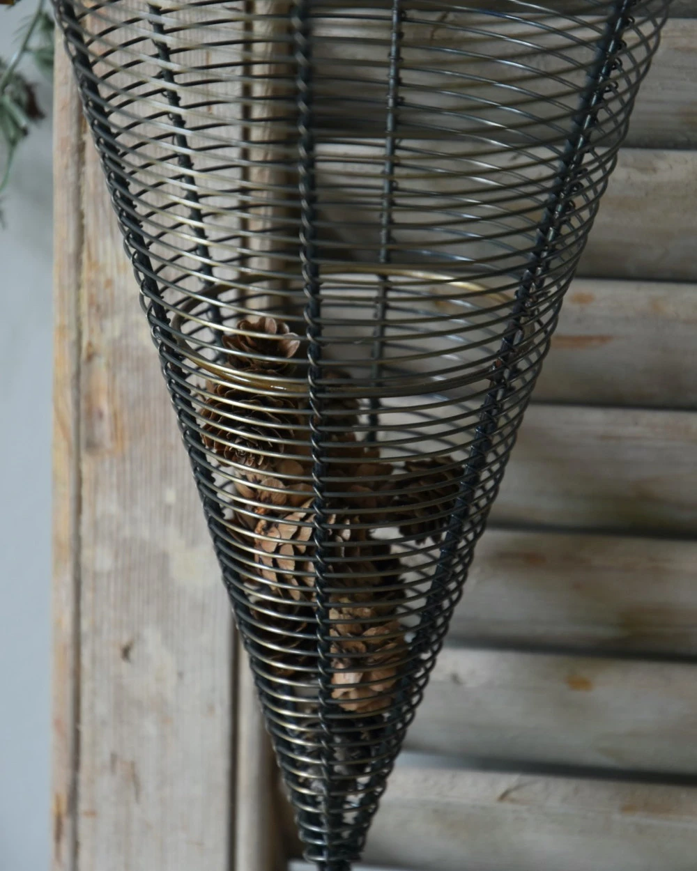 Antiek Look Draadmand Horizontaal Met Hengsel, IB Laursen 10 Antiek Look Draadmand Horizontaal Met Hengsel, IB Laursen - Afbeelding 8