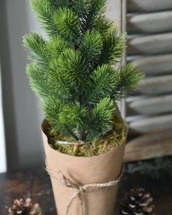 Dennenboom Met Kraft Papieren Pot, IB Laursen -Woondecoratie dennenboom met kraft papieren pot ib laursen 3