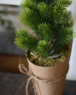 Dennenboom Met Kraft Papieren Pot, IB Laursen -Woondecoratie dennenboom met kraft papieren pot ib laursen 7