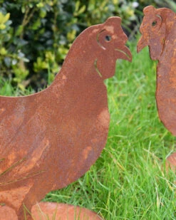 Ecoroest Silhouet Kip Tuindecoratie 10 Ecoroest Silhouet Kip Tuindecoratie -Woondecoratie ecoroest silhouet kip tuindecoratie 2