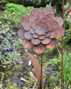 Ecoroest Tuinprikker Dahlia -Woondecoratie ecoroest tuinprikker dahlia 4