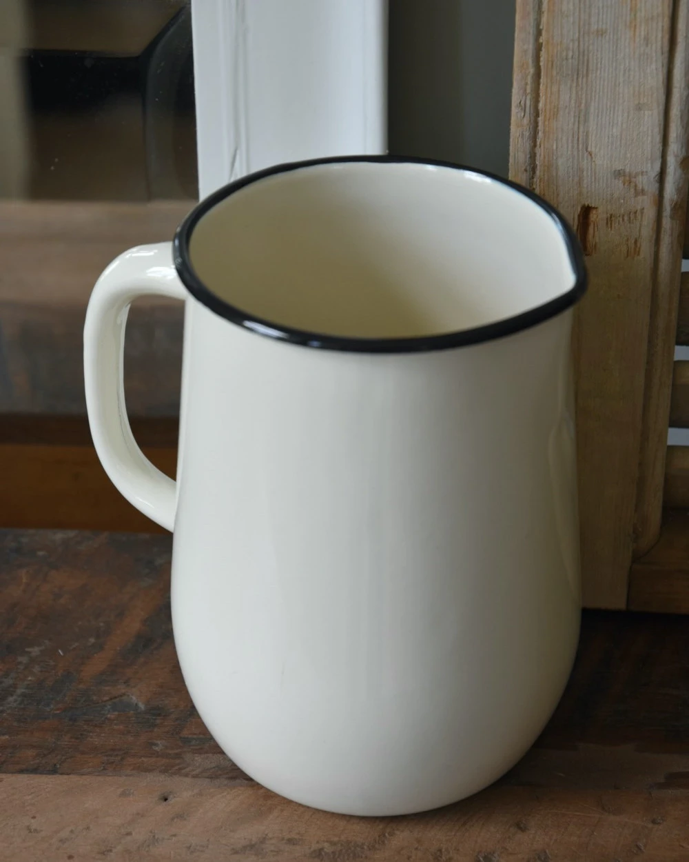 Emaille Kan 'butter Cream', IB Laursen 5 Emaille Kan 'butter Cream', IB Laursen - Afbeelding 3