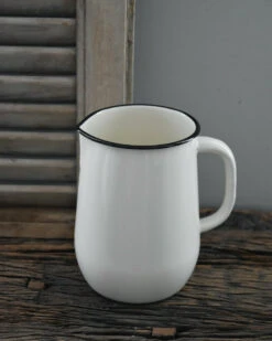 Emaille Kan 'butter Cream', IB Laursen 14 Emaille Kan 'butter Cream', IB Laursen -Woondecoratie emaille kan butter cream ib laursen 4