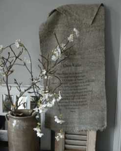 Gebed Shabby Doek Groot, Het Onze Vader Die In De Hemel Zijt