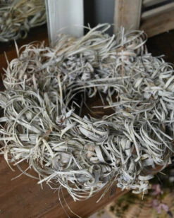 Gedroogde Tiririca Cyperus Gras Krans Stone Washed -Woondecoratie gedroogde tiririca cyperus gras krans stone washed 4