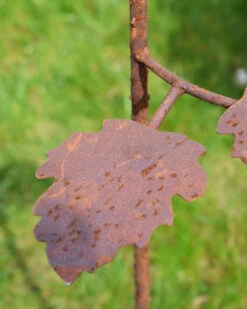 Gevulde Tuinroos Als Tuinprikker Ecoroest -Woondecoratie gevulde tuinroos als tuinprikker ecoroest 4