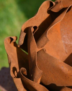 Gevulde Tuinroos Als Tuinprikker Ecoroest -Woondecoratie gevulde tuinroos als tuinprikker ecoroest 6