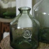 Glazen Apothekers Fles In Het Groen Met Embleem Klein, IB Laursen -Woondecoratie glazen apothekers fles in het groen met embleem groot ib laursen