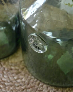 Glazen Apothekers Fles In Het Groen Met Embleem Groot, IB Laursen -Woondecoratie glazen apothekers fles in het groen met embleem groot ib laursen 9