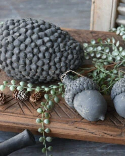 Grote Aardewerk Pine Cone/ Kegel Van Brynxz -Woondecoratie grote aardewerk pine cone kegel van brynxz 5