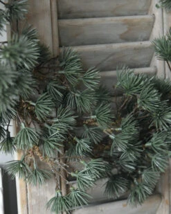 Grote Groene Kerstgroen Krans Cedar, IB Laursen 15 Grote Groene Kerstgroen Krans Cedar, IB Laursen -Woondecoratie grote groene kerstgroen krans cedar ib laursen 6