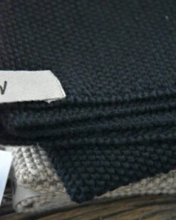 Handdoek Mynte Zwart, IB Laursen -Woondecoratie handdoek mynte zwart ib laursen 2