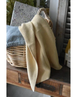 Handdoek Zacht Geel Lemonade, IB Laursen 15 Handdoek Zacht Geel Lemonade, IB Laursen -Woondecoratie handdoek zacht geel lemonade mynte ib laursen 5