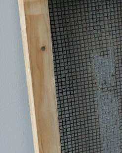 Herinnering Bord, Houten Lijst Met Stoer Dik Oud Gaas En Clip -Woondecoratie herinnering bord houten lijst met stoer dik oud gaas en clip 4