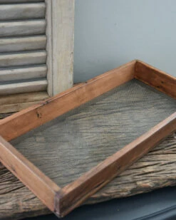 Houten Bak Met Een Bodem Van Fijn Gaas, IB Laursen -Woondecoratie houten bak met een bodem van fijn gaas ib laursen 5