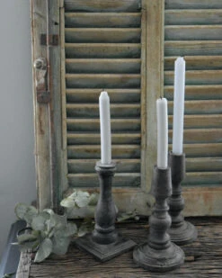 Houten Kandelaar Rond, Be-Uniq -Woondecoratie houten kandelaar rond be uniq 4