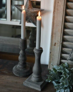 Houten Kandelaar Rond, Be-Uniq -Woondecoratie houten kandelaar rond be uniq 6