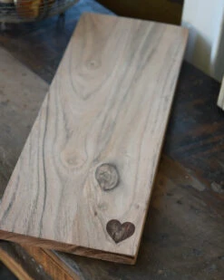Houten Serveer Bord Met Hartje, Rechthoekig IB Laursen -Woondecoratie houten serveer bord met hartje rechthoekig ib laursen 5