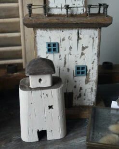 Houten Vuurtoren Handgemaakt, IB Laursen 11 Houten Vuurtoren Handgemaakt, IB Laursen -Woondecoratie houten vuurtoren handgemaakt ib laursen 3