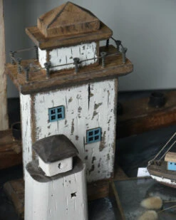 Houten Vuurtoren Handgemaakt, IB Laursen 13 Houten Vuurtoren Handgemaakt, IB Laursen -Woondecoratie houten vuurtoren handgemaakt ib laursen 5