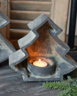 Kerstboom Waxinelicht Houders Klein, Majestic Brynxz -Woondecoratie kerstboom waxinelicht houders klein majestic brynxz 3