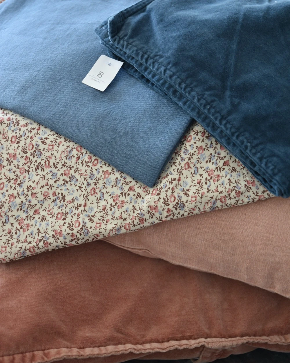 Kussenhoes Rechthoekig Historical Blue, IB Laursen 5 Kussenhoes Rechthoekig Historical Blue, IB Laursen - Afbeelding 3