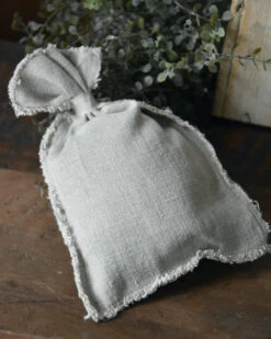 Linnen Geurzakje Met Magnolia Takken, Shabby -Woondecoratie linnen geurzakje met magnolia takken shabby 3