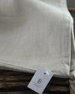 Linnenlook Kussen Hoes Fog, IB Laursen -Woondecoratie linnenlook kussen hoes fog ib laursen 2