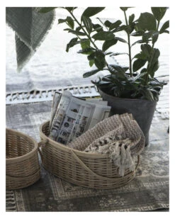 Mand Met Twee Hendels L, IB Laursen -Woondecoratie mand met twee hendels l ib laursen 4