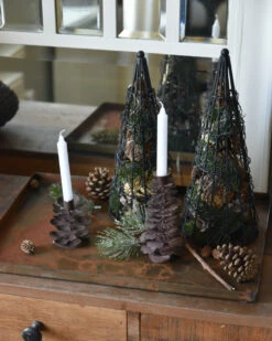 Woondecoratie -Woondecoratie metalen boom kandelaar ib laursen 1