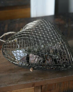 Metalen Draad Hart Antiek Look Met Touw Vulbaar, IB Laursen -Woondecoratie metalen draad hart antiek look met touw vulbaar ib laursen 4