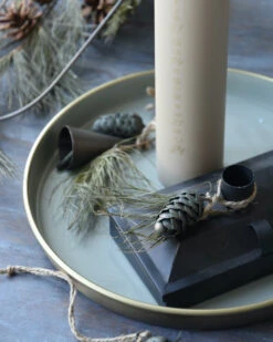 Metalen Kandelaar En Opbergbox Rustic, IB Laursen -Woondecoratie metalen kandelaar en opbergbox rustic ib laursen 2