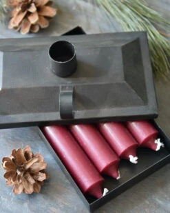 Metalen Kandelaar En Opbergbox Rustic, IB Laursen -Woondecoratie metalen kandelaar en opbergbox rustic ib laursen 3