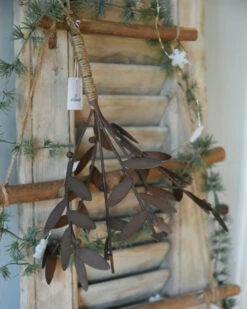 Woondecoratie 7 Metalen Mistletoe Hanger Met Jute, IB Laursen