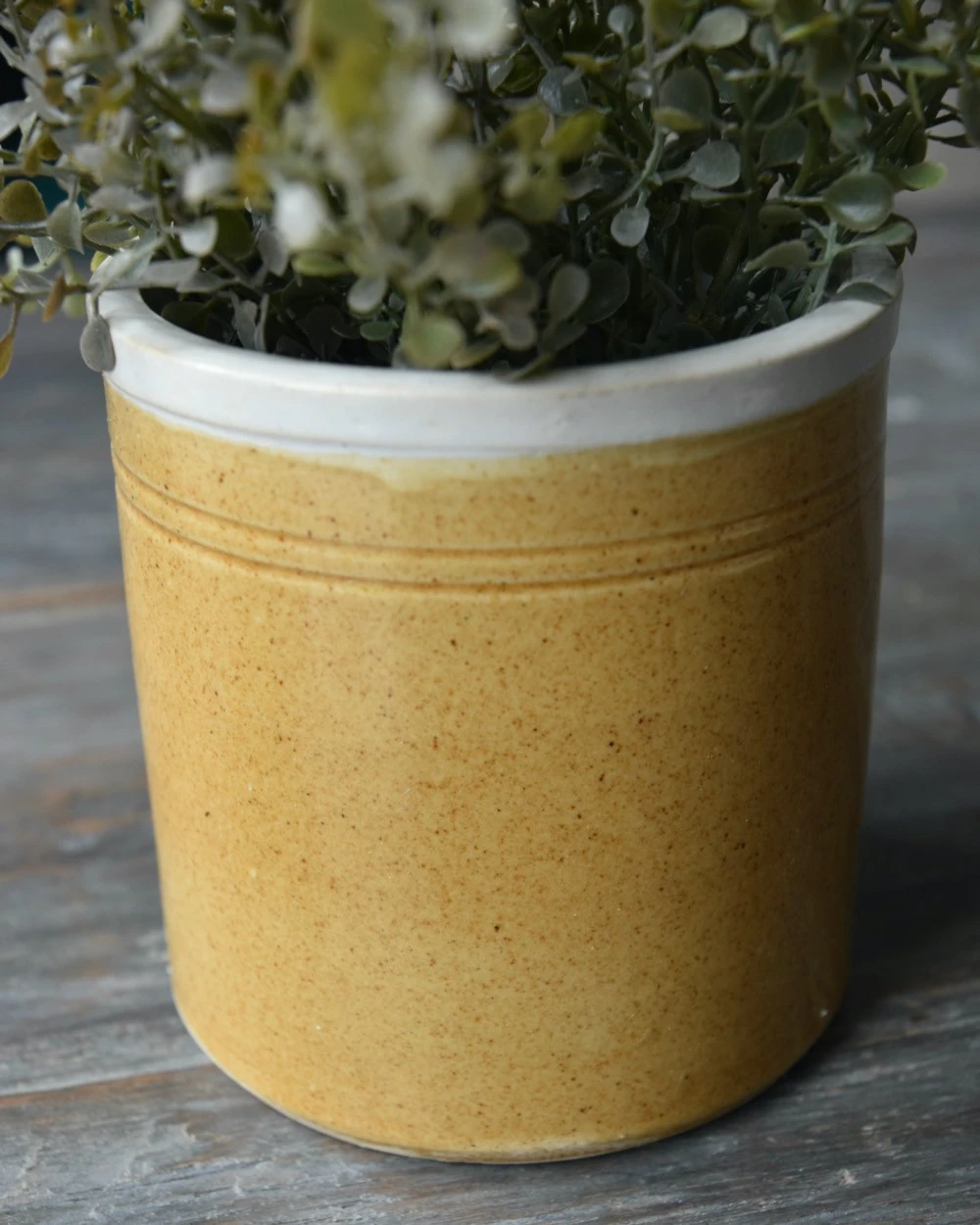 Oker Pot Recht Met Licht Randje Unique, IB Laursen 3 Oker Pot Recht Met Licht Randje Unique, IB Laursen