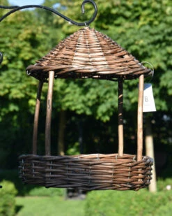 Rieten Vogel Voeder Huisje, IB Laursen -Woondecoratie rieten vogel voeder huisje ib laursen 4