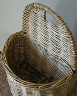 Rieten Wand Mand Half Rond, IB Laursen -Woondecoratie rieten wand mand half rond ib laursen 3