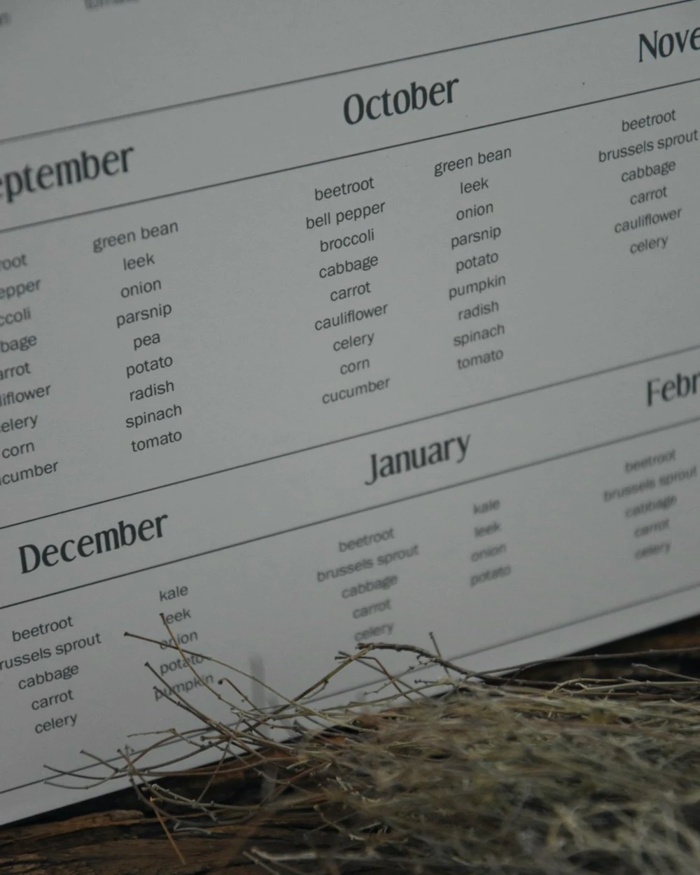 Seizoensbord Voor Groente, IB Laursen 5 Seizoensbord Voor Groente, IB Laursen - Afbeelding 3