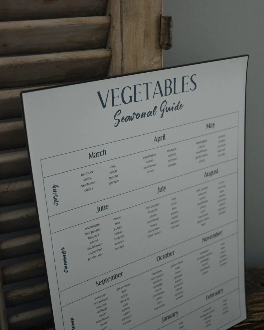 Seizoensbord Voor Groente, IB Laursen 6 Seizoensbord Voor Groente, IB Laursen - Afbeelding 4