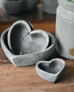 Set Van 3 Hart Schaaltjes Majestic Brynxz -Woondecoratie set van 3 hart schaaltjes majestic brynxz 2