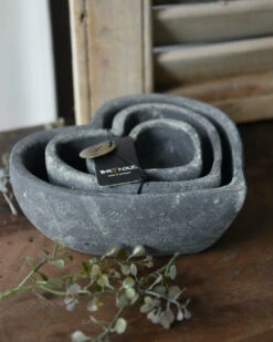 Set Van 3 Hart Schaaltjes Majestic Brynxz -Woondecoratie set van 3 hart schaaltjes majestic brynxz 5