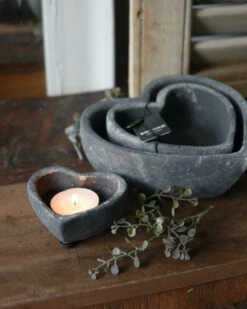 Set Van 3 Hart Schaaltjes Majestic Brynxz -Woondecoratie set van 3 hart schaaltjes majestic brynxz 7