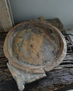 Uniek Houten Chapati Met Oren -Woondecoratie uniek houten chapati met oren 6