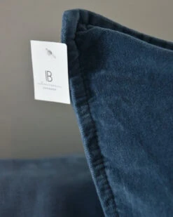 Velours Kussen Historical Blue, IB Laursen -Woondecoratie velours kussen historical blue ib laursen 2