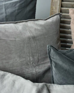 Velours Kussenhoes 'linnen', IB Laursen -Woondecoratie velours kussenhoes linnen ib laursen 2