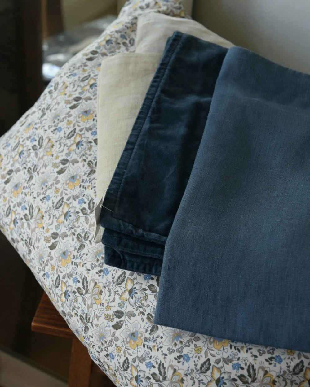 Vierkant Velours Kussen Fog, IB Laursen 10 Vierkant Velours Kussen Fog, IB Laursen - Afbeelding 8