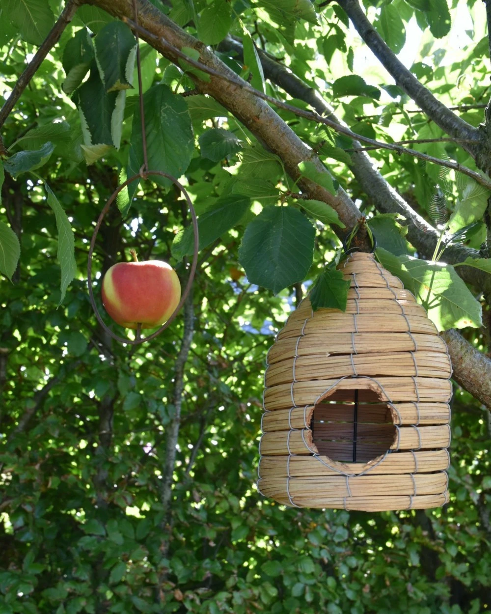 Vogel 'voeder' Huis Korf Met Ophang Oog, IB Laursen 7 Vogel 'voeder' Huis Korf Met Ophang Oog, IB Laursen - Afbeelding 5