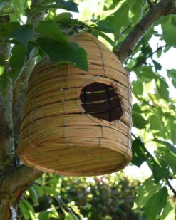 Vogel 'voeder' Huis Korf Met Ophang Oog, IB Laursen 15 Vogel 'voeder' Huis Korf Met Ophang Oog, IB Laursen -Woondecoratie vogel voeder huis korf met ophang oog ib laursen 5